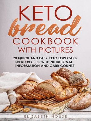 cover image of Keto Bread Cookbook with Pictures